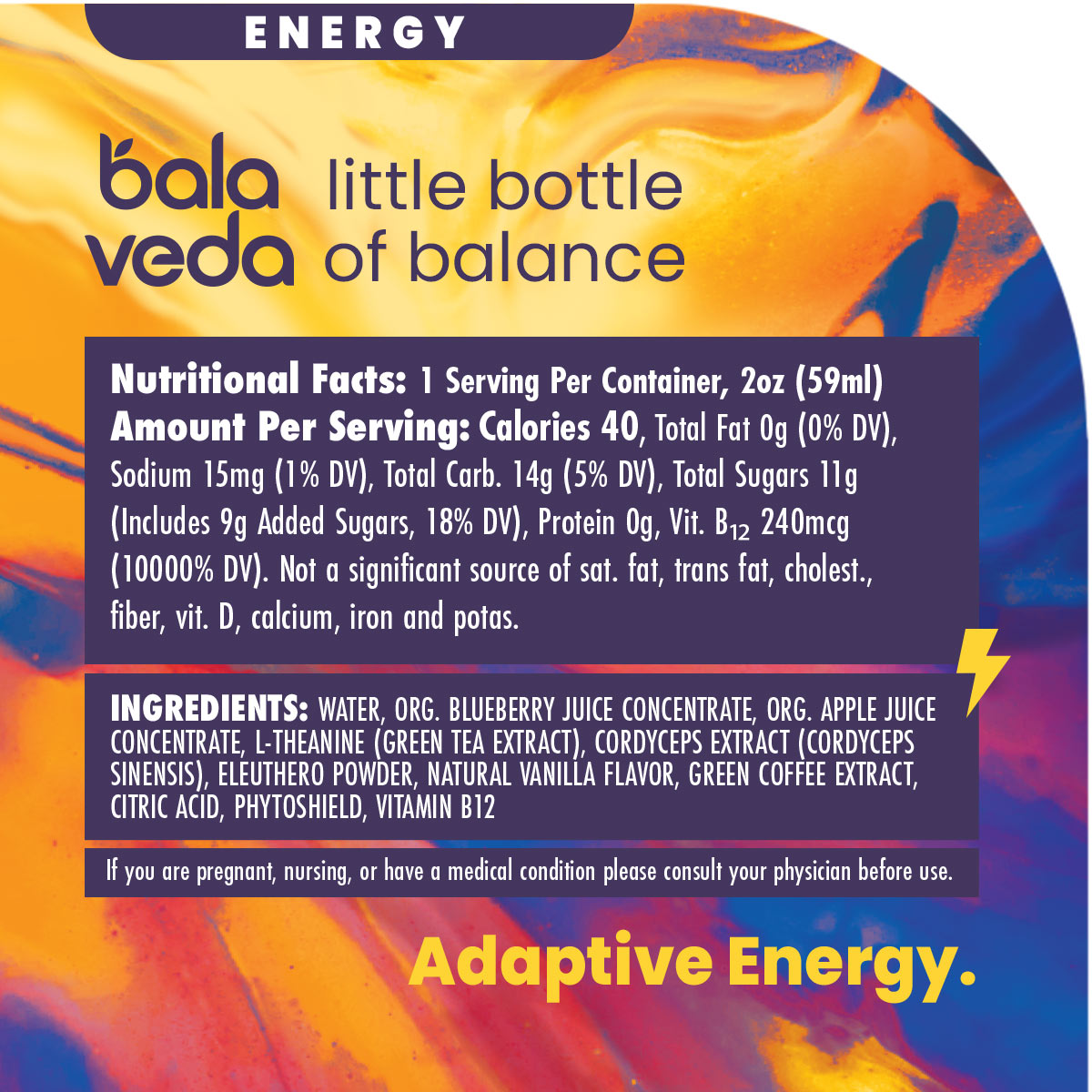 Wicked Blueberry - Adaptogen Energy Shot - WHOLESALE